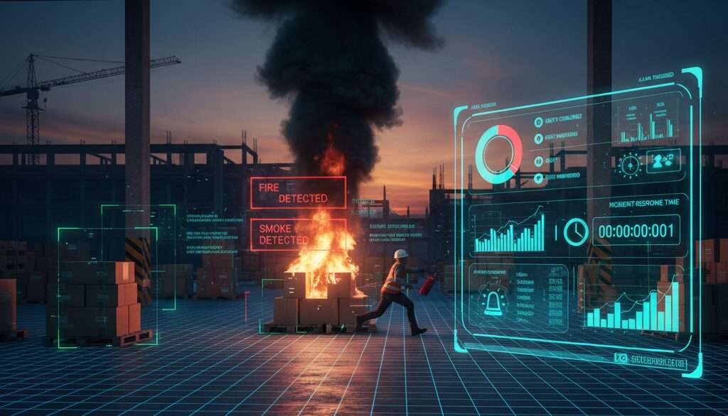 AI Video Analytics based Fire and Smoke Detection image