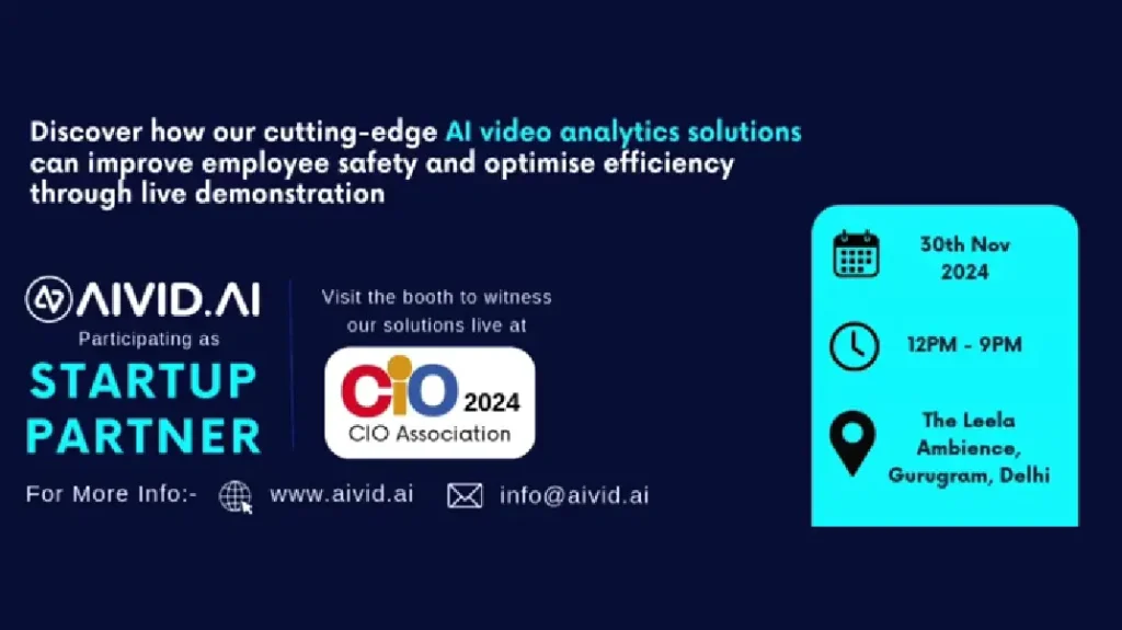 ai video analytics Delhi event